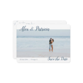 Touch des Stils Save the Date Hochzeitstil-Verlobu Ankündigung