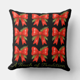Touch des traditionellen Geschenkmusters "Roter Bo Kissen