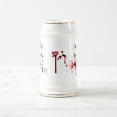 Touch dieses Bier und die Bierglas (Mittel)