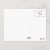 Touch ein Blatt... Postkarte (Rückseite)