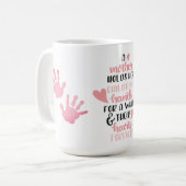 Touch einer Mutter Kaffeetasse (Vorderseite Links)