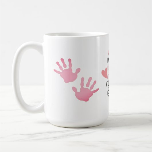 Touch einer Mutter Kaffeetasse (Links)