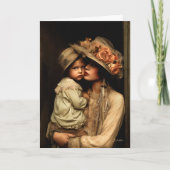 Touch einer Mutter Zeitlose Liebe Karte (Vorderseite)