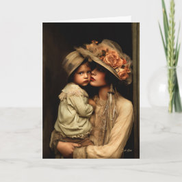 Touch einer Mutter Zeitlose Liebe Karte