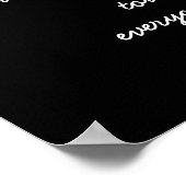 Touch eines Lover - Plato Zitat - Kunstdruck Poster (Ecke)