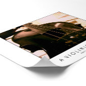 Touch eines Violinisten Poster (Ecke)