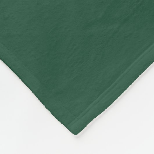 Touch Grass Minimalist Sage Green Fleece Blanket - (Ecke)