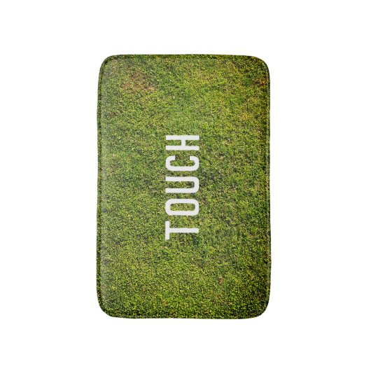 Touch Grass (Style: 4) Badematte (Vorderseite Vertikal)