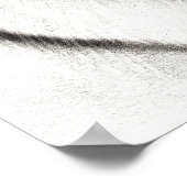 Touch - Handgemalte Tigerarmaturen Poster (Ecke)