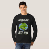 Touch, ich beiße dir sarkastisch T-Shirt (Vorne ganz)