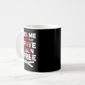 Touch Ich und deine erste Karate-Lektion ist Freiz Kaffeetasse (Vorderseite Links)