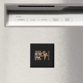 Touch Ich und deine erste Karate-Lektion ist koste Magnet (In Situ (Geschirrspüler))