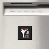 Touch Ich und deine erste Karate Lektion ist koste Magnet (In Situ (Geschirrspüler))