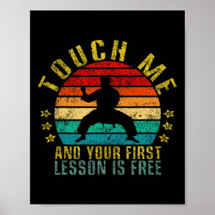 Touch Ich und Ihre erste Lektion ist kostenlos lus Poster