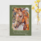 Touch Ihres Souls Verlust des Beileids Karte (Gelbe Blume)