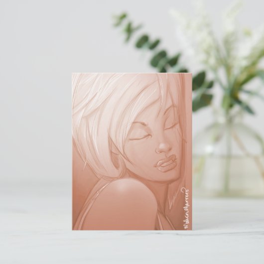 Touch.jpg Postkarte (Stehend Vorderseite)