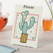 Touch Kakteen Sockelschild (In Situ)