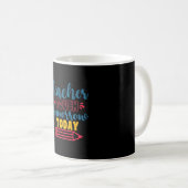 Touch Lehrertagslehrer morgen Kaffeetasse (VorderseiteRechts)