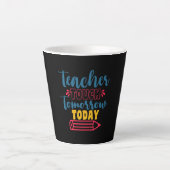 Touch Lehrertagslehrer morgen Milchtasse (Vorderseite)