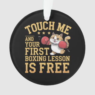Touch Me und Ihre erste Boxstunde ist kostenlos Ornament