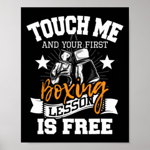 Touch Me und Ihre erste Boxstunde ist kostenlos -  Poster
