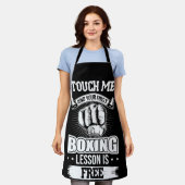 Touch Me und Ihre erste Boxstunde ist kostenlos Schürze (Getragen)