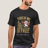 Touch Me und Ihre erste Boxstunde ist kostenlos T-Shirt (Vorderseite)