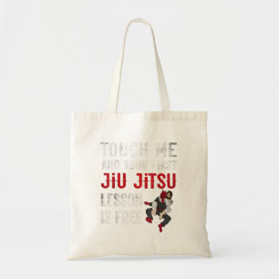 Touch Me und Ihre erste Jiu Jitsu-Lektion ist Tragetasche