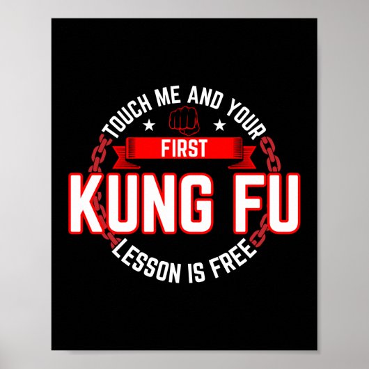 Touch Me und Ihre erste Kung Fu Lektion ist kosten Poster (Vorne)