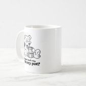 TOUCH MEIN HONIG-TOPF - .PNG KAFFEETASSE (Vorderseite Links)