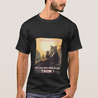 Touch, mein Kaffee, ich werde dir den lustigen Cha T-Shirt