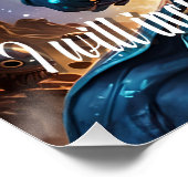 Touch mein Kaffee Poster (Ecke)