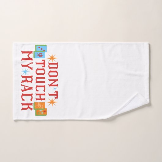 Touch mein RACK Mahjong Handtuchgeschenk nicht Handtuch (Handtuch)