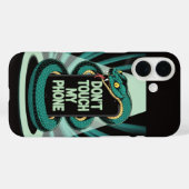 Touch mein Telefon nicht Case-Mate iPhone Hülle (Rückseite (Horizontal))