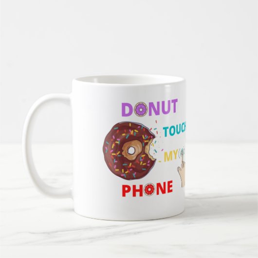 Touch MEIN TELEFONFUNNE Kaffeetasse (Links)