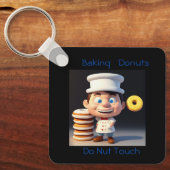 Touch meine Donuts nicht, Keyring Schlüsselanhänger (Vorderseite)