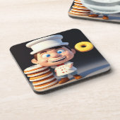 Touch meine Donuts, Untersetzer Set (Linke Seite)