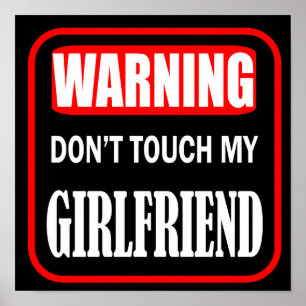 Touch meine Freundin nicht Poster