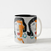 Touch meine Haare 11oz Tasse nicht (VorderseiteRechts)