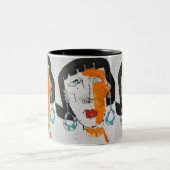 Touch meine Haare 11oz Tasse nicht (Mittel)