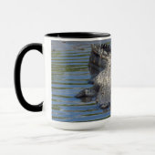 Touch meine Kaffee-Alligator-Tasse nicht Tasse (Links)
