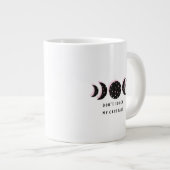 Touch meine Kristalle nicht große Tasse (Vorderseite Rechts)