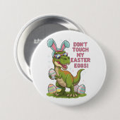 Touch meine Ostereier nicht Button (Vorne & Hinten)