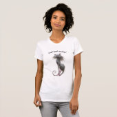 Touch meine Schuhkatze nicht T-Shirt (Vorne ganz)