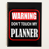 Touch meinen Planer nicht (Vorderseite)