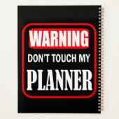 Touch meinen Planer nicht (Rückseite)