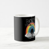 Touch mich nicht, ich bin schwul kaffeetasse (VorderseiteRechts)