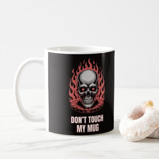 Touch mich nicht kaffeetasse (Mit Donut)
