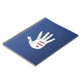 Touch mich nicht notizblock (Linke Seite)