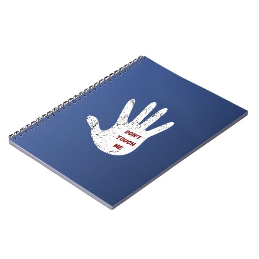 Touch mich nicht notizblock (Linke Seite)